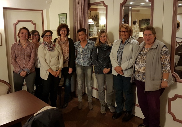 Mitglieder der Frauen Union Aurich bei der Jahreshauptversammlung im Oktober 2018. Foto: privat. 